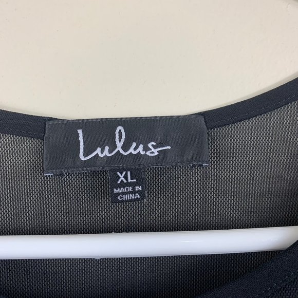 Lulus Iced Latte Black Shift Dress - XL - Picture 9 of 10